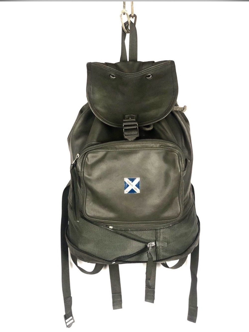 Freitag Backpack - Olive - Sling Hiking Backpack - Dual Straps - Economy size